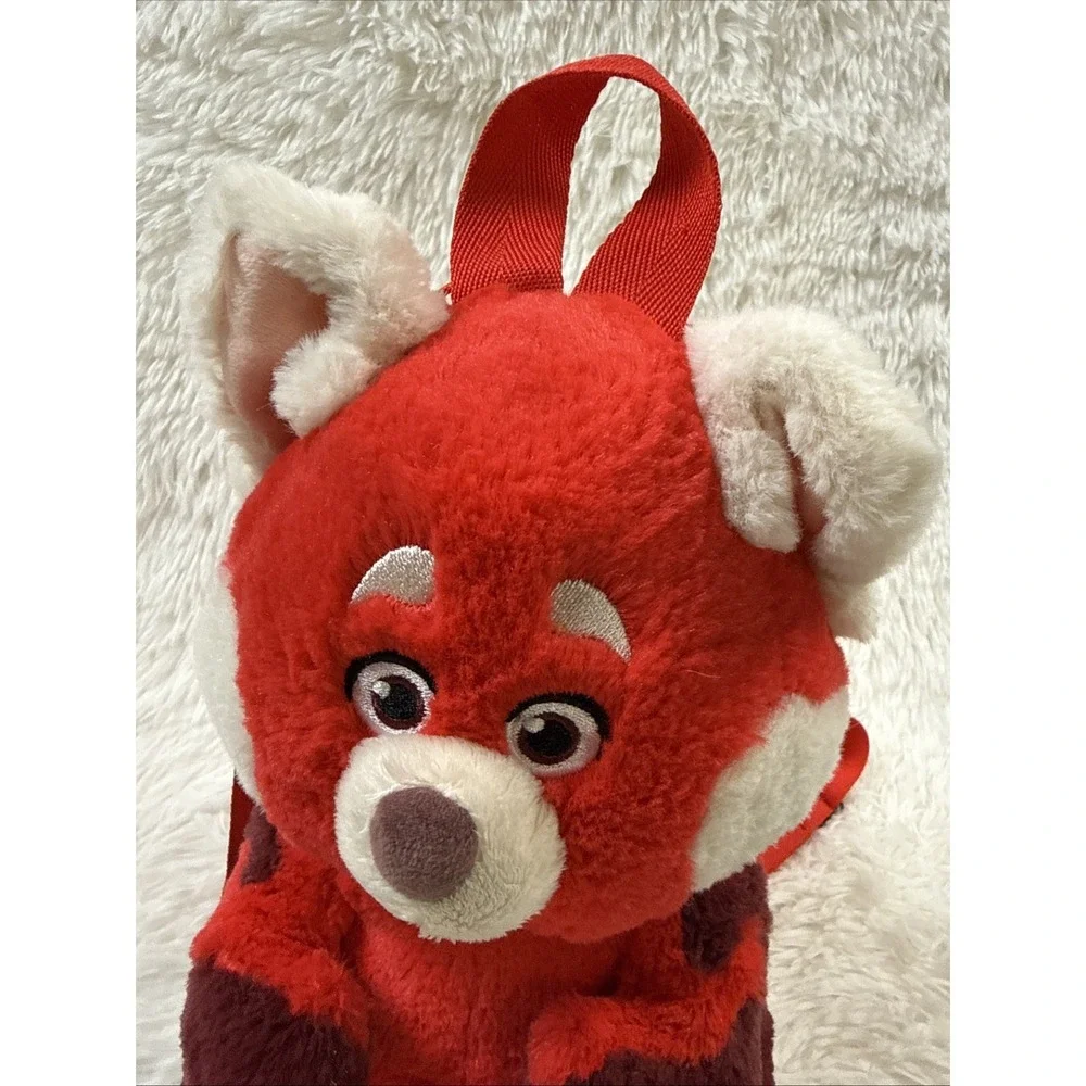 Disney Turning Red Mei Red Panda Plush Backpack Disney Parks Store 12